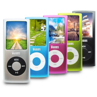 Venus蘋果四代1.8吋彩色螢幕 MP4隨身聽(內建8GB記憶體)(附6大好禮), 黑, B1842