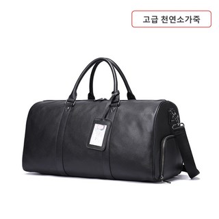 고급 천연소가죽 여행 스포츠 헬스 골프 보스턴백