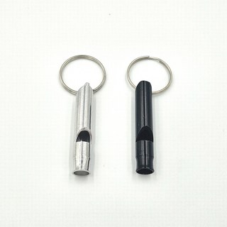 알루미늄 휘슬 휴대용 스포츠 호각 호루라기, 검정