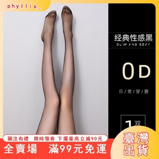臺灣出貨 超透膚黑絲襪 性感透膚 無痕絲襪 ZLP7