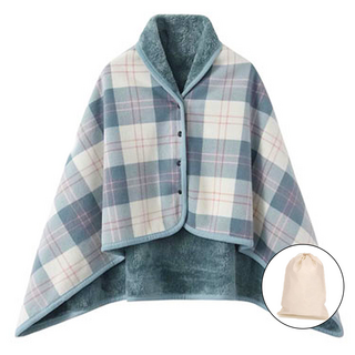 매이템 (파우치포함)무릎담요 똑딱이담요 망토담요 사무실담요 극세사담요 담요