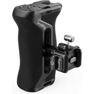 스몰리그 스냅온 나토 사이드 핸들 퀵 락 디자인 상하 조절 가능 내장 콜드 슈 마운트 1/4"-20 나사 구멍 손목 스트랩 구멍 - 4017, Side Handle, 1개