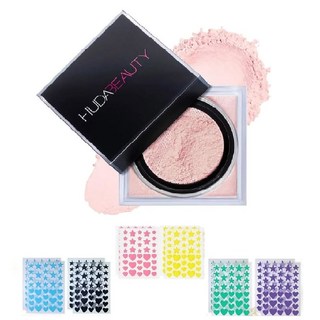H.U.D.A 뷰티 E- 루즈 베이킹 & 세팅 파우더 0.71온스 / 20g (슈가 쿠키 스탠다드) + 보너스 여드름 패치 (36개), 2 Cherry Blossom, 0.21 Ounce (Pack of 1)