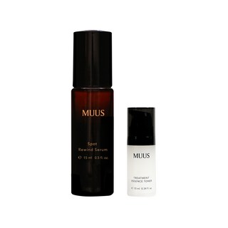MUUS 淨白淡斑精華 15ml 贈亮白化妝水10ml, 1套