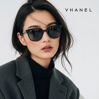 바넬 사각 패션 뿔테 데일리 선글라스 자외선차단 남자 여자 케이스 포함