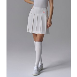 [국내매장판] 카파 KAPPA 골프 맞주름 플리츠스커트 화이트 KPFESBP05_ 142870