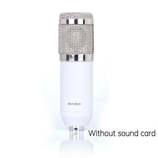 usb 마이크 방송용 asmr 강의용 유튜브 Bm 800 사운드 카드 스튜디오 콘덴서 무선 PC 휴대폰용 게임 노래 노래방, 06 White BM800