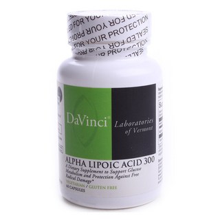 DaVinci Laboratories Alpha硫辛酸300素食膠囊, 60顆, 1罐