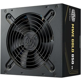 酷碼 Cooler Master MWE GOLD V3 850W 80+金牌 直出線 電源供應器, 850W黑