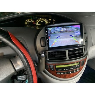 SYECE 安卓車機 豐田 PREVIA 01-05年 9吋 環景 導航 GPS 汽車音響主機 倒車顯影, ADAS夜視前後雙錄行車紀錄器+64G卡,整合安卓機配件