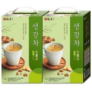 담터 생강차 플러스, 15g, 50개입, 2개