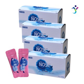 노즈쿨타임 정제식염분말 100포 식염수, 4개