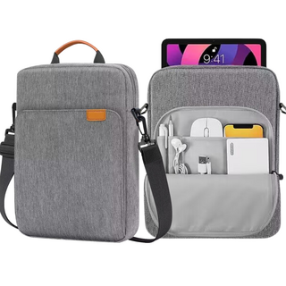 바이빈이 태블릿가방 패드 크로스 백, 1개, 그레이