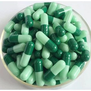 알약충진기 캡슐충진 약국 공캡슐 가루약 캡슐 충진기, 1개, 녹색 흰색 1000개 깊이 봉투