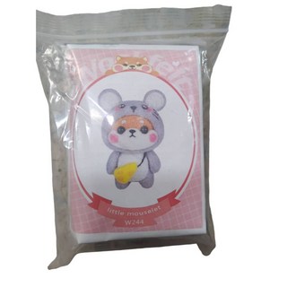 羊毛氈材料包 柴犬 12生肖, 1個, 柴小鼠