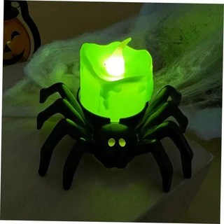 이바고 할로윈 LED 촛불 조명 장식 거미 눈알 파티용품, 1개, A02