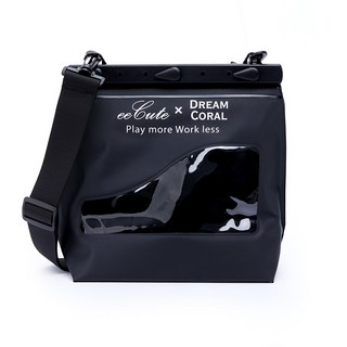 eeCute 多功能防水隨身包 (水上活動 潛水 游泳 泡湯 登山) 兩色可選, 酷黑