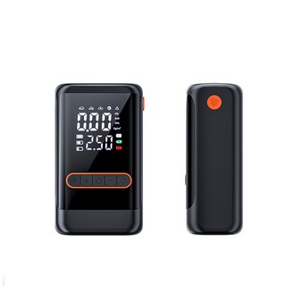 SuiTU 多用途無線打氣機 ST-9648C 自動充停 汽車輪胎充氣機 無線便攜式打氣筒, 黑色, 1個