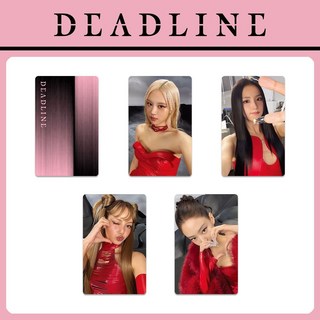 BLACKPINK 隨機小卡 特典卡 單封禮小卡 粉版黑版, 1個, BLACK