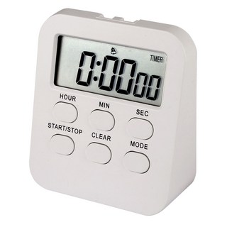공부 타이머 멀티 디지털 스톱워치 탁상 초시계 알람 주방 쿠킹, 멀티타이머화이트, 1개