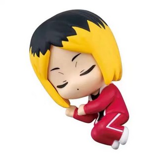 夢幻屋 正版 排球少年睡眠隊 萬代扭蛋 轉蛋 睡眠公仔 日向 研磨 黑尾 影山 垃圾場的對決, 1個