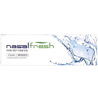 나잘후레쉬 코세정용 분말 60p, 1개