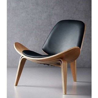 1인윙체어 라운드 미니 의자 라운지 스터디 카페 영화관 거실 엔티크 암체어 독서 다이닝 안락, 우드 + 브라운쿠 션, 1개