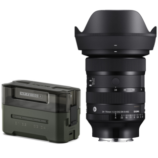 시그마 24-70mm F2.8 DG DN II Art 소니 FE + 틸타 FZ100 충전기
