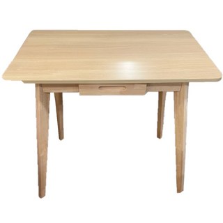 AOTTO 北歐風實木桌腳單抽屜書桌 電腦桌 工作桌 化妝桌 辦公桌, 單色