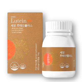 [세모몰] 세모 루테인 플러스 1곽, 1개, 120정