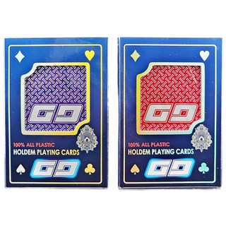 이음 GG 홀덤전용 트럼프카드 레드1P+블루1P 2P, 1개