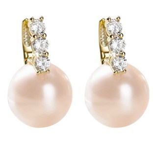 珍珠耳環 高級感輕奢耳扣 耳墜 耳飾 耳釘 不褪色 抗敏耳針 防過敏 日韓版銀飾飾品