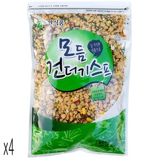 동원 모듬건더기스프 우동스프, 500g, 4개