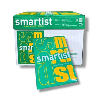 Smartist影印紙A4規格，70磅重，500張裝，辦公室文件列印首選, 1箱, A4 (210 mm x 297 mm)