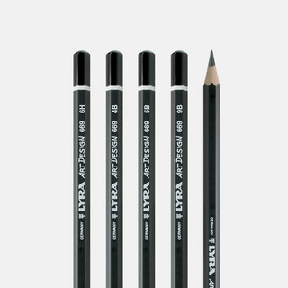 리라 램브란트 아트디자인 낱개 (7B) 드로잉연필, 단품, 단품