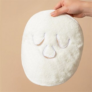 제이일 극세사 얼굴 찜질 타올 습식타월, 1개