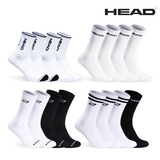 [최대10족세트] 헤드 스케쳐스 남성 여성 중목.크루삭스 20종 택1