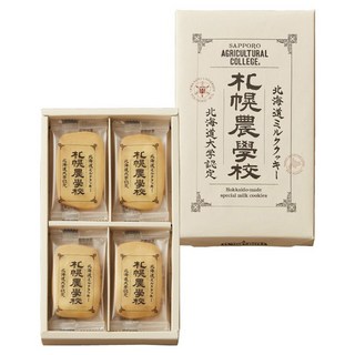 札幌農學校牛奶餅乾 12包入, 1盒
