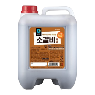 청정원 소갈비양념, 1개, 10kg