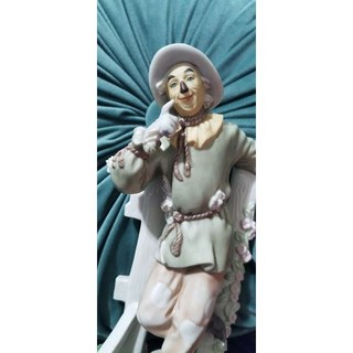 美國LENOX白宮御用品牌 綠野仙蹤稻草人 升官送禮新居入厝送禮 陶瓷擺飾