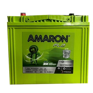 AMARON 愛馬龍免加水汽車電池, 1個, AM【60B24LS】, 1