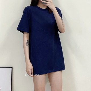 United Athle 5.6oz 重磅短袖素T，日本基本款厚磅純色T恤, 087 / 靛青 / M