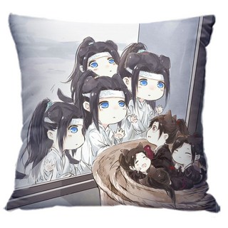 魔道祖師 藍忘機 魏無羨 抱枕 周邊, 1,35*35（迷你）