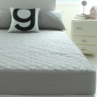 국내산 순면 누빔 패밀리 침대 매트리스 커버 킹 라지킹 슈퍼킹