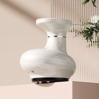 電動刮痧儀家用負壓吸痧經絡刷理療按摩儀多功能加熱真空拔罐神器, 1個, 象牙白(中文)