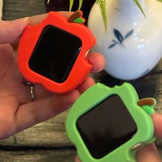 여름 애플 사과 풋사과 애플워치 케이스 단품, 그린사과 케이스 단품(38/40/41mm)