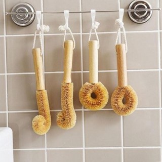 코코넛 브러쉬 천연 주방 설거지솔, 데일리 롱브러쉬, 1개, 1개