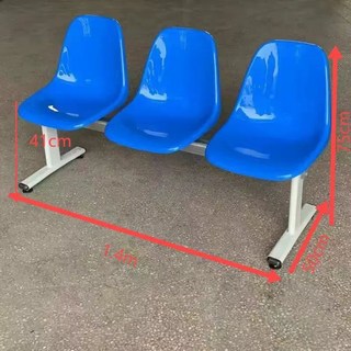 야외 버스정류장 의자 카페 철제 대기용 야구장 흡연실 공원, T. 광택 블루 선반