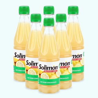 솔리몬 스퀴즈드 레몬즙, 500ml, 6개
