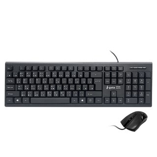 i-gota 絕美時尚 有線 鍵鼠組 鍵盤滑鼠組 USB線, 鍵鼠組x1